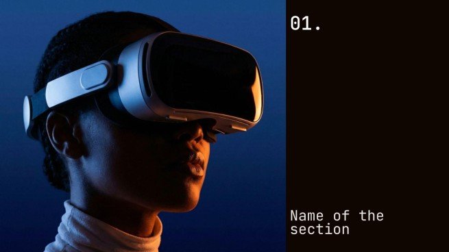 Virtual Reality Lab Präsentationsvorlage