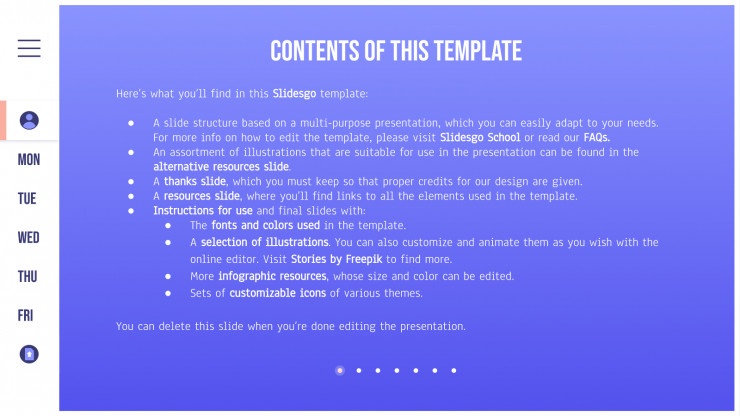 Interactive Teacher Planning presentation template