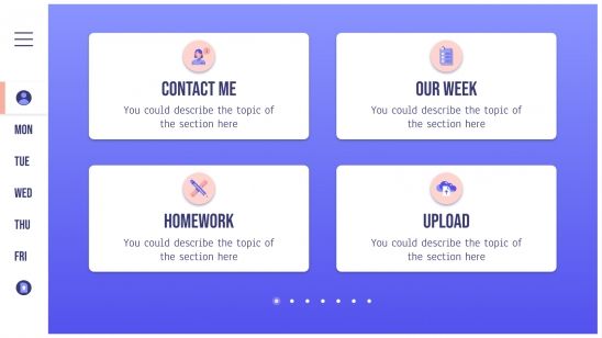Interactive Teacher Planning presentation template