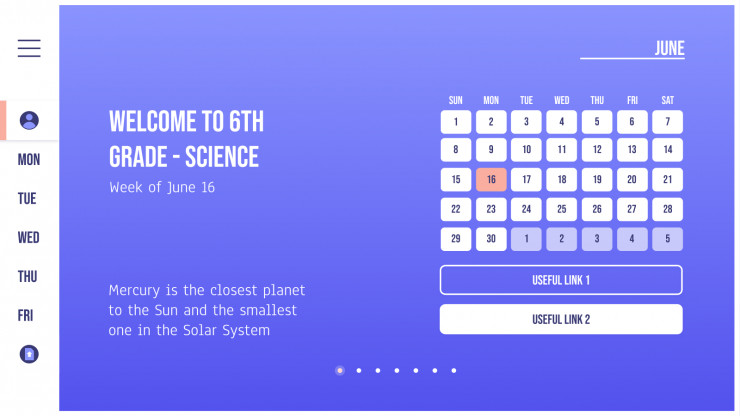 Interactive Teacher Planning presentation template