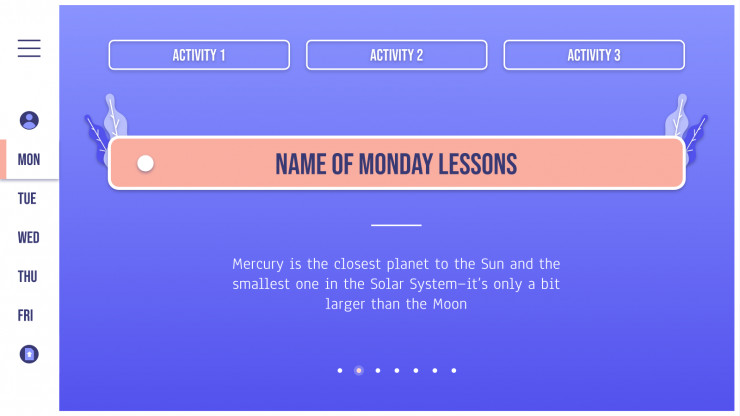 Interactive Teacher Planning presentation template