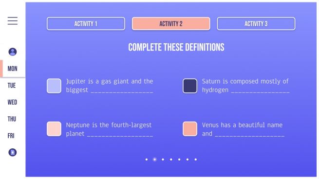 Interactive Teacher Planning presentation template