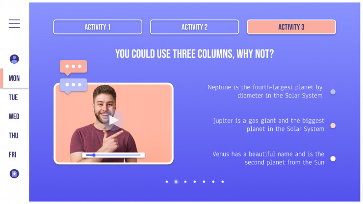 Interactive Teacher Planning presentation template