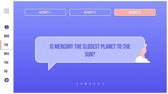 Interactive Teacher Planning presentation template