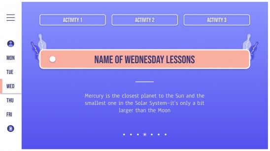 Interactive Teacher Planning presentation template