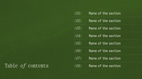 Environmental Education presentation template 