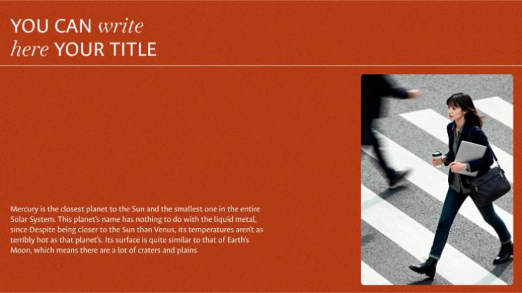 Work-Life Integration presentation template 