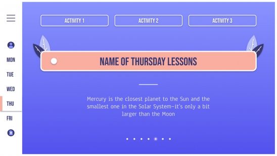 Interactive Teacher Planning presentation template