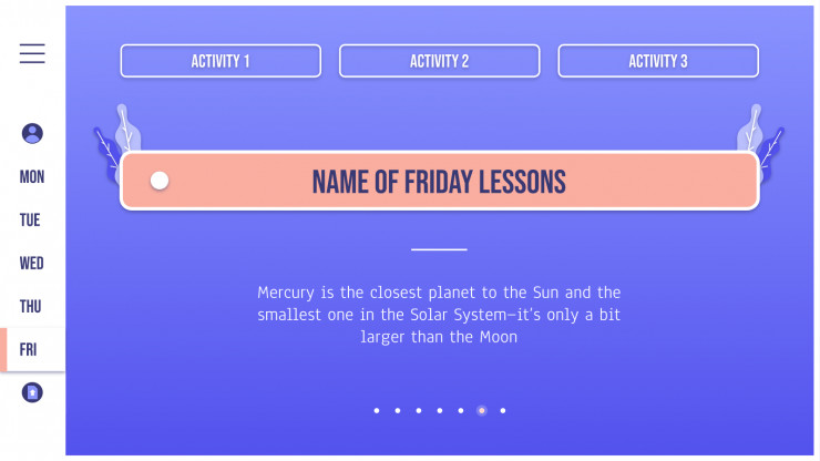 Interactive Teacher Planning presentation template