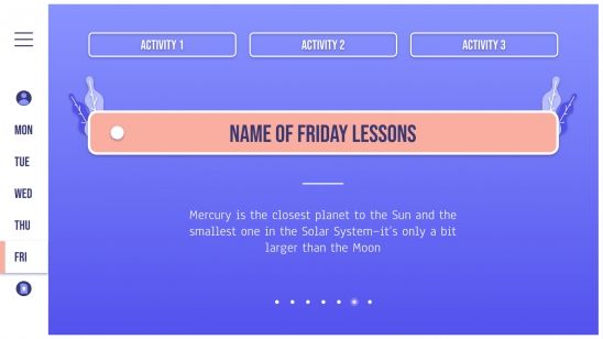 Interactive Teacher Planning presentation template