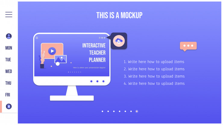 Interactive Teacher Planning presentation template