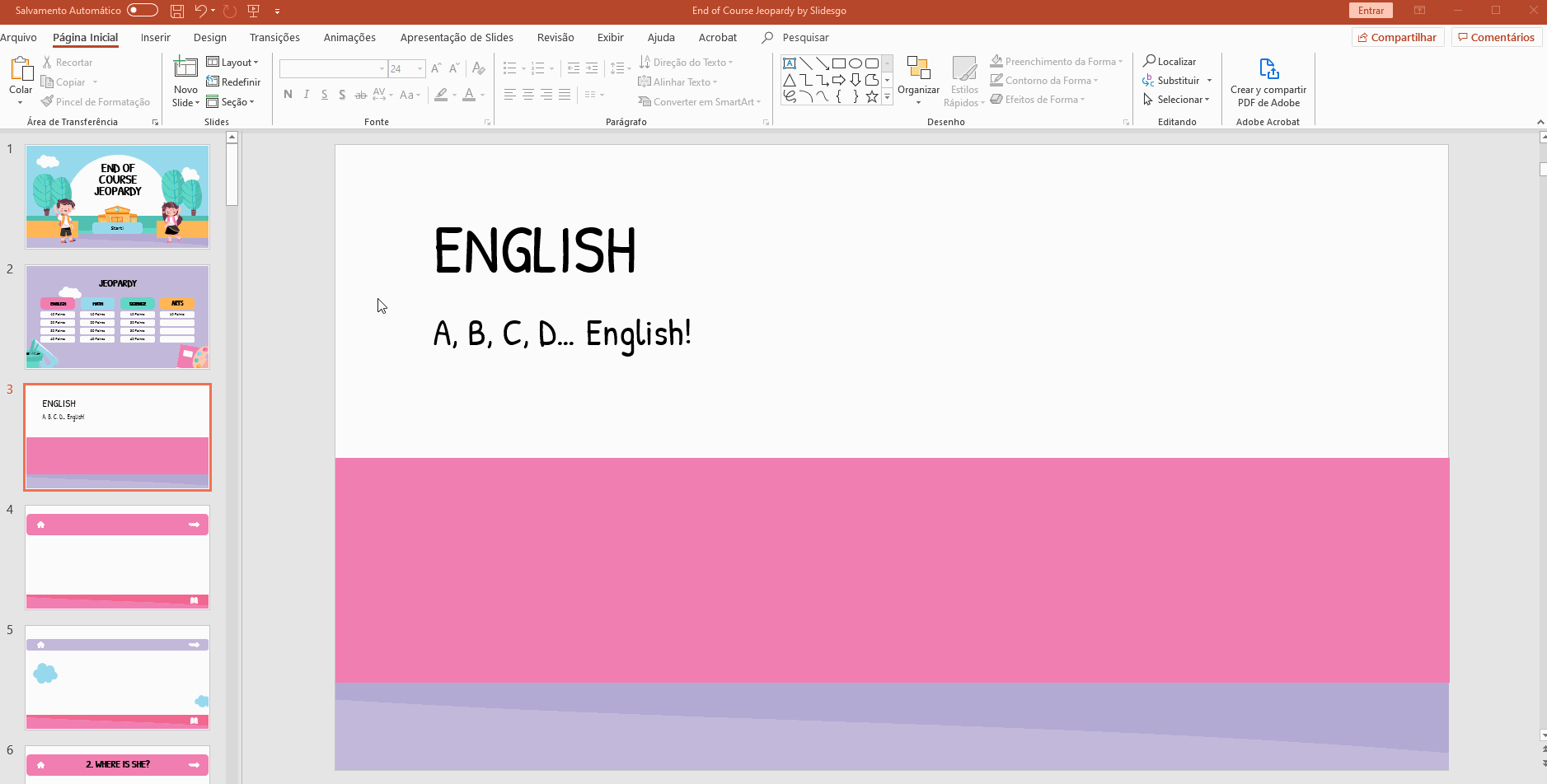 JOGO DE PERGUNTA E RESPOSTA NO POWER POINT PARA SALA DE AULA