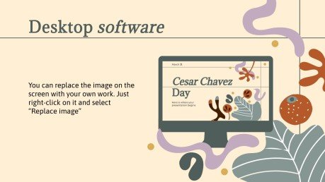 Plantilla de presentación Día de César Chávez