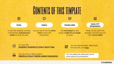 Social Media Marketing presentation template 