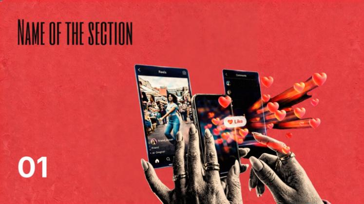 Social Media Marketing presentation template 