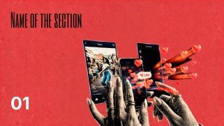 Social Media Marketing presentation template 