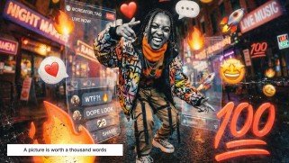 Social Media Marketing presentation template 