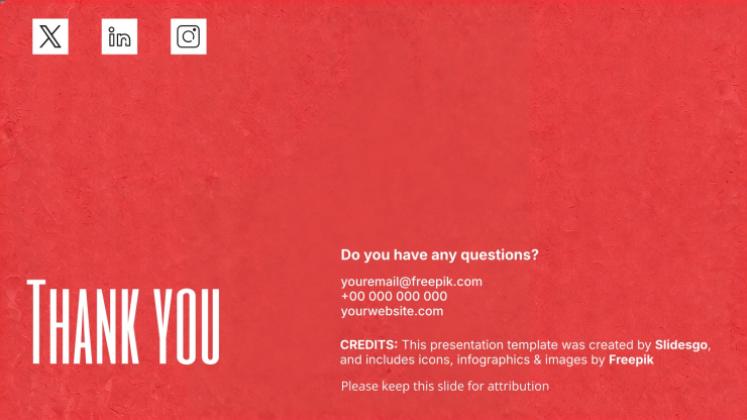 Social Media Marketing presentation template 