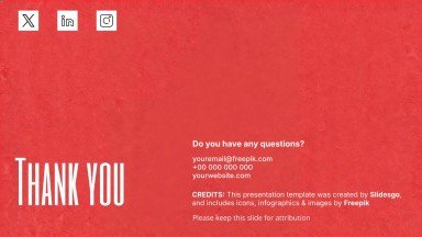 Social Media Marketing presentation template 