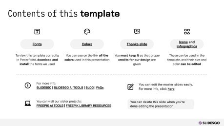 Plantilla de presentación Tendencias en tecnología de IA