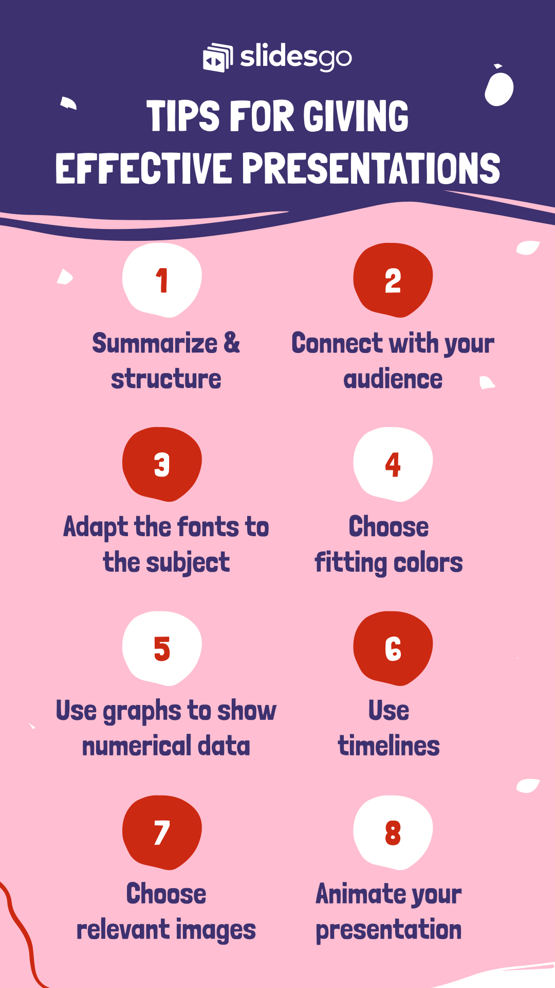 slide tips in presentation