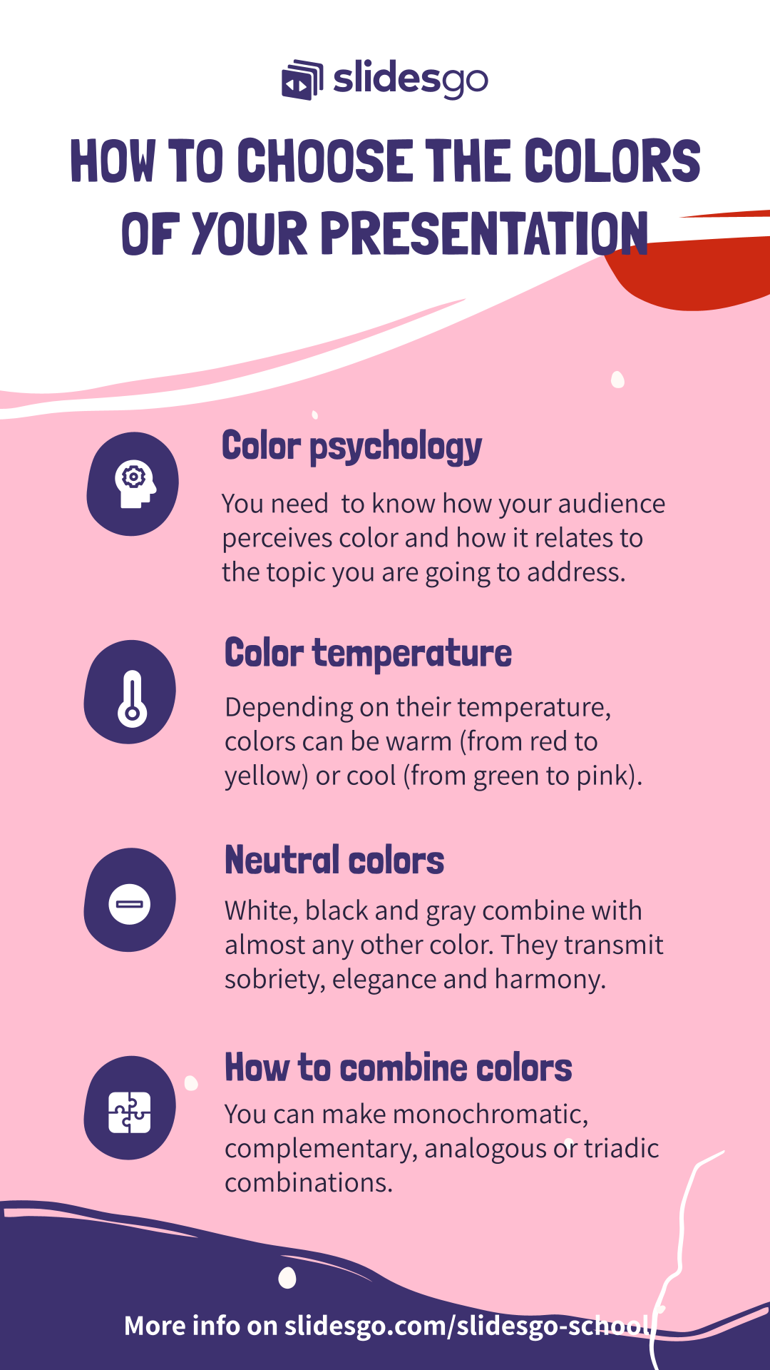 what colors are good for presentations