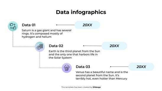Data Infographics presentation template 