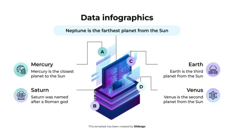 Data Infographics presentation template 