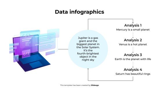 Data Infographics presentation template 