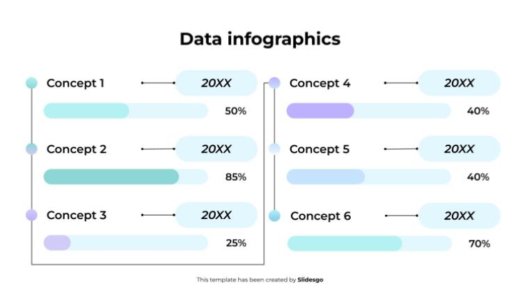 Data Infographics presentation template 