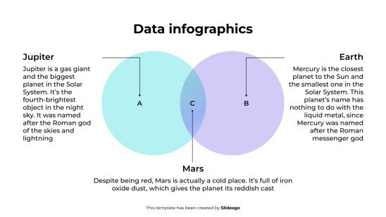 Data Infographics presentation template 