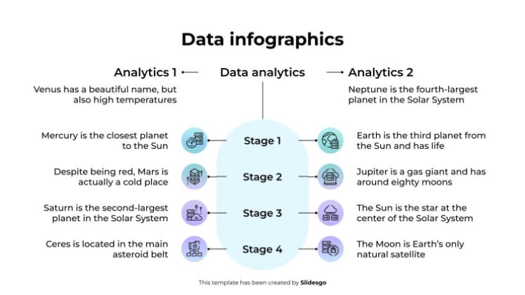 Data Infographics presentation template 