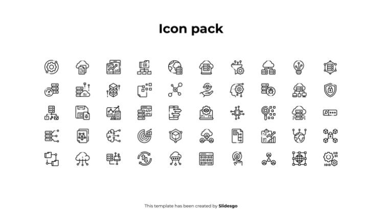 Data Infographics presentation template 