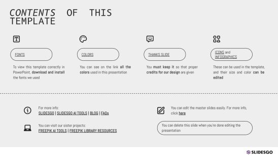 Sport Nutrition presentation template 
