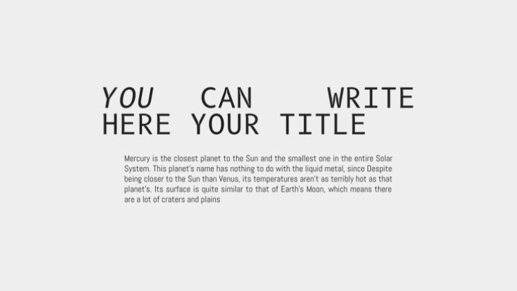 Sport Nutrition presentation template 