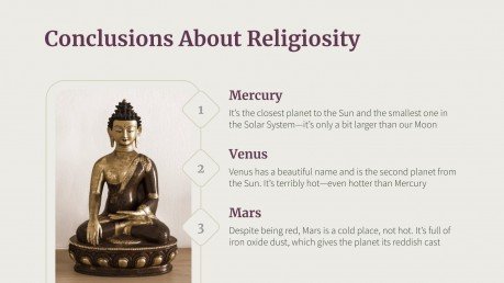 Religion Lesson presentation template 