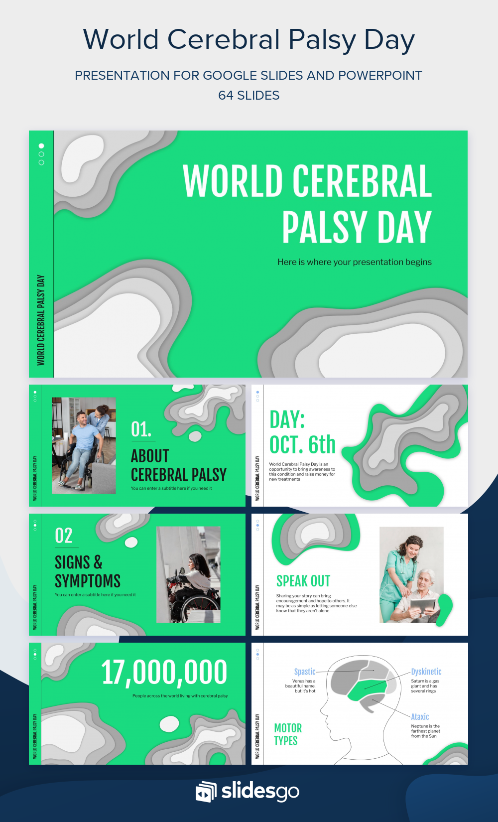 World Cerebral Palsy Day | Google Slides & PowerPoint