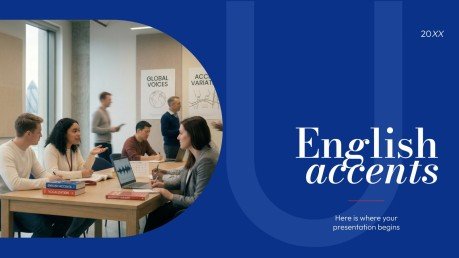 영어 발음 프레젠테이션 템플릿