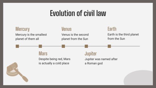 Bachelor-Abschluss in Zivilrecht Präsentationsvorlage