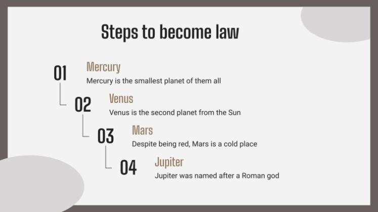 Bachelor-Abschluss in Zivilrecht Präsentationsvorlage