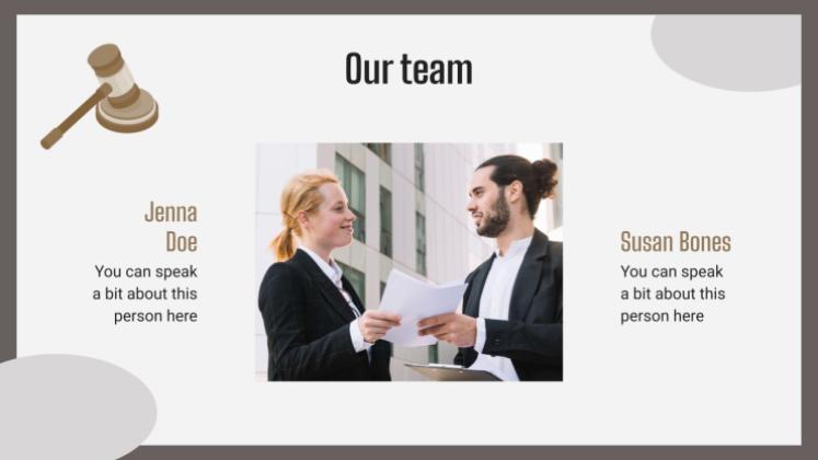 Bachelor-Abschluss in Zivilrecht Präsentationsvorlage