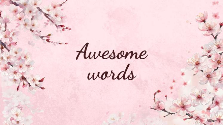 Cherry Blossom Season presentation template 