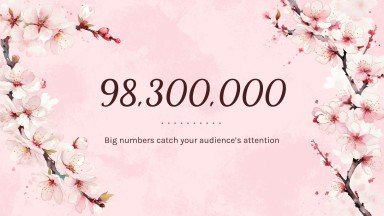 Cherry Blossom Season presentation template 