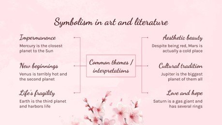 Cherry Blossom Season presentation template 