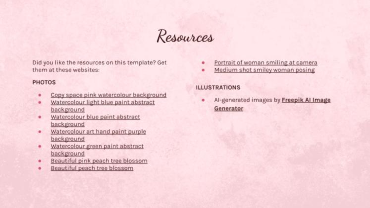 Cherry Blossom Season presentation template 
