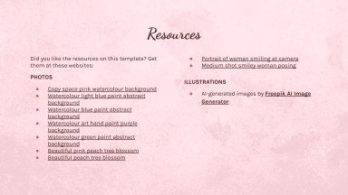 Cherry Blossom Season presentation template 