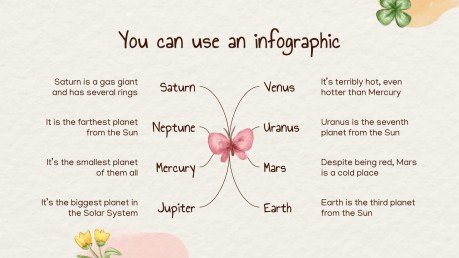 Modelo de apresentação Animais fofos da primavera