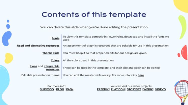 스포츠 및 여가 활동 어휘 - 독일어 - 5학년 프레젠테이션 템플릿