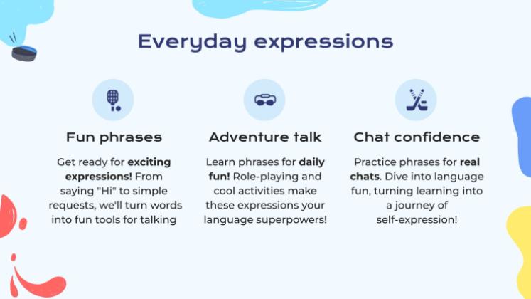 스포츠 및 여가 활동 어휘 - 독일어 - 5학년 프레젠테이션 템플릿