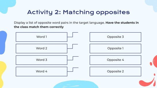 스포츠 및 여가 활동 어휘 - 독일어 - 5학년 프레젠테이션 템플릿